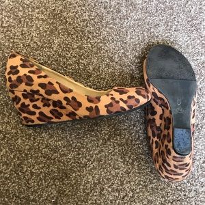 Chinese Laundry Leopard Wedges